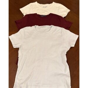 Lot Of 3 John Galt Women's Shirt Top One Size Brandy Melville Multicolor